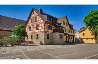 Gewerbeimmobilie kaufen in 71726 Benningen, Historisches Fachwerkjuwel - Hotel mit 18 Gästezimmern, einem 2-Zimmer-Apartment und Biergarten!