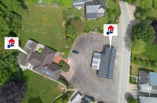 Gewerbeimmobilie kaufen in 24402 Esgrus, Große Speditionshalle + Winkelbungalow mit Poolhaus, PV-Anlage, neuer Wärmepumpe