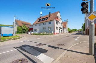 Mehrfamilienhaus kaufen in 71384 Weinstadt, Weinstadt - Attraktives Mehrfamilienhaus, zwei großzügigen Wohneinheiten, gewerblichem Bereich, Ausbaupotenzial