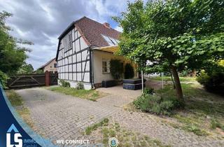 Haus kaufen in 39517 Cobbel, Cobbel - Voll möbliertes Fachwerkjuwel mit großem Grundstück