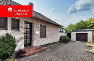 Einfamilienhaus kaufen in 27383 Scheeßel, Scheeßel - Einfamilienhaus mit Potenzial in ruhiger Wohnlage im Herzen von Scheeßel