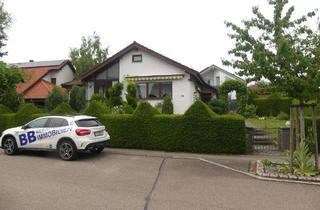 Haus kaufen in 73095 Albershausen, Albershausen - Wohntraum auf einer Ebene mit Wintergartenterrasse, Kachelofen, Garage in Albershausen bei Kirchheim u. Teck.
