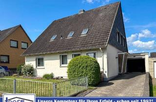 Einfamilienhaus kaufen in 23569 Lübeck, Lübeck / Kücknitz - Solides Zweifamilienhaus mit Entwicklungspotenzial in LübeckKücknitz