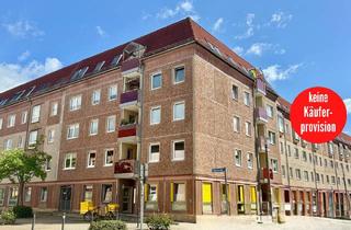 Wohnung kaufen in 17033 Neubrandenburg, Neubrandenburg - HORN IMMOBILIEN++ Neubrandenburg Zentrum, modernisierte 3-Raum Eigentumswohnung mit Balkon, EBK und weiteren Extras