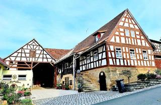 Haus kaufen in 96190 Untermerzbach, Untermerzbach - Charmantes Fachwerkhaus mit viel Potenzial