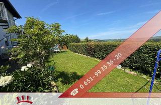 Wohnung kaufen in 54317 Gutweiler, Einzugsbereite, renovierte 124 m² große Eigentumswohnung mit Kamin, EBK, mehreren Terrassen und Gara