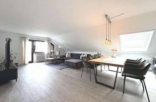 Wohnung kaufen in 74080 Böckingen, Exklusive, sanierte Dachgeschosswohnung mit Panoramablick über Heilbronn