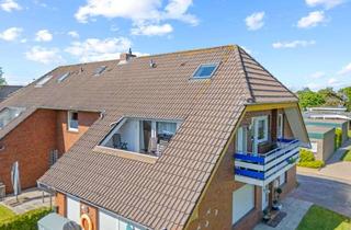 Wohnung kaufen in 26506 Norden, großzügiges Zuhause mit zwei Einheiten - Ihre DG-Wohnung mit Balkon & Dachterrasse