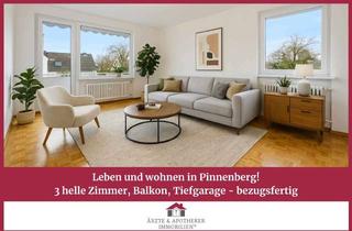 Wohnung kaufen in 25421 Pinneberg, Leben & wohnen in Pinneberg!3 helle Zimmer, Balkon, Tiefgarage - bezugsfertig