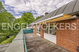 Wohnung kaufen in 22337 Alsterdorf, Lichtdurchflutete Endetage mit Sauna am Alsterlauf!