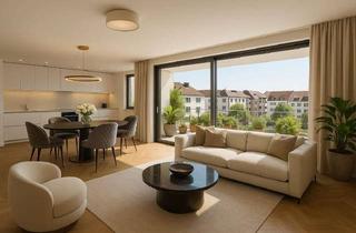 Wohnung kaufen in 13086 Weißensee, Weißensee: ERSTBEZUG im NEUBAU: LUXUS Dachgeschoss-Maisonette-Whg mit 5-Zi. ca. 110 m² + 2 BALKONE