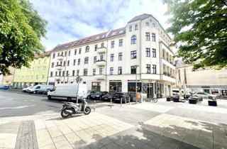 Wohnung kaufen in 13086 Weißensee, Bezugsfreie 5-Zimmerwohnung im kersanierten Altbau mit 2 Balkonen, 2 Bäder und Fahrstuhl