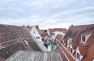 Wohnung mieten in Pfladergasse, 86150 Innenstadt, Erstbezug nach Renovierung | TOP Altstadt-Lage | Dachterrasse | zwei Bäder | Altbau-Juwel