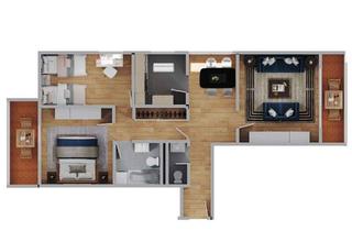 Wohnung mieten in Toräckerweg 12, 97084 Heidingsfeld, 4-Zimmer-Wohnung mit Einbauküche und Weitblick