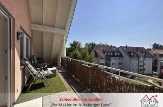 Wohnung mieten in 91233 Neunkirchen, Urlaub auf Balkonien? 2-Zimmer-DG-Wohnung mit riesigem Sonnenbalkon zur Miete in Neunkirchen a. Sand