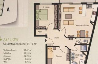 Wohnung mieten in Hauptstraße 43, 69221 Dossenheim, Geschmackvolle 2,5-Zimmer-Wohnung mit gehobener Innenausstattung mit Einbauküche in Dossenheim