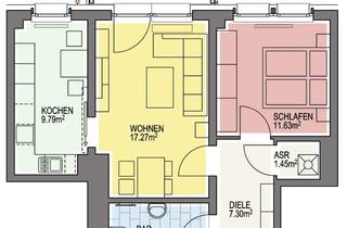 Wohnung mieten in 09366 Stollberg, barrierearme 2 Raumwohnung mit Balkon und Fahrstuhl zu vermieten