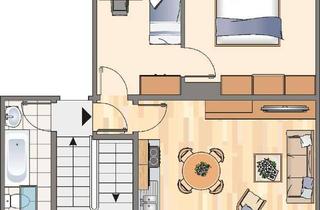 Wohnung mieten in In Der Röttgersbank, 44809 Hofstede, Das richige für Einsteiger / kleine Dachgeschosswohnung im Grumme