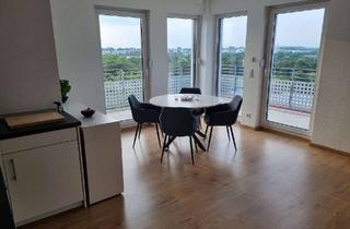 Penthouse mieten in Usastraße 22, 61231 Bad Nauheim, Stilvolle 2-Raum-Penthouse-Wohnung mit gehobener Innenausstattung mit Balkon und EBK in Bad Nauheim