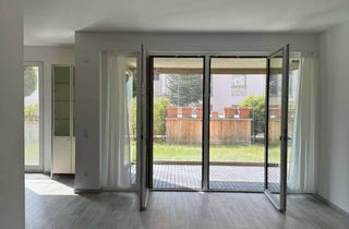 Wohnung mieten in 65795 Hattersheim, Teilmöblierte 5-Zimmer-EG-Gartenwohnung mit EBK und Einbauschränke