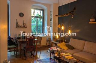 Wohnung mieten in Tauschwohnungstraße, 01307 Johannstadt-Nord, Tauschwohnung: Altbau 2,5 Zi. m. Balkon/Wohnküche, ruhige Lage