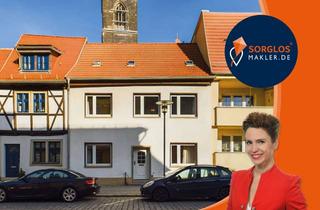 Haus kaufen in 06449 Aschersleben, Wohnen im Herzen der Stadt – mit traumhafter Dachterrasse!