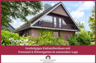 Einfamilienhaus kaufen in 24558 Henstedt-Ulzburg, Großzügiges Einfamilienhaus mit Potenzial und Wintergarten in naturnaher Lage