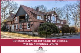 Haus kaufen in 29565 Wriedel, Historisches Anwesen mit vielseitigem Potenzial – Wohnen, Vermieten & Gewerbe!