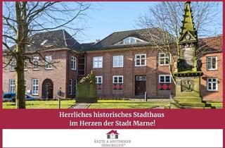 Haus kaufen in 25709 Marne, Herrliches historisches Stadthaus im Herzen der Stadt Marne