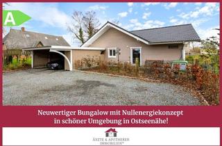 Haus kaufen in 23738 Riepsdorf, Neuwertiger Bungalow mit Nullenergiekonzept in schöner Umgebung in Ostseenähe