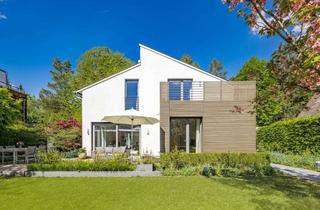 Haus kaufen in 82166 Gräfelfing, Hochklassiges Architektenhaus mit traumhaftem Garten und Wärmepumpe in Bestlage