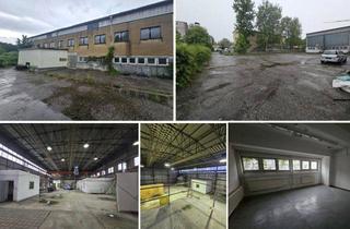 Geschäftslokal mieten in 04279 Leipzig, Freistehende, pfeilerfreie Halle in ruhiger Lage mit Büro-/Lagerebene und Freifläche möglich