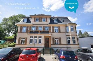 Wohnung mieten in 09228 Chemnitz, 3-Zimmer • Runderker • Bad mit Fenster und Wanne • Laminat • Stadtvilla • Stellplatz