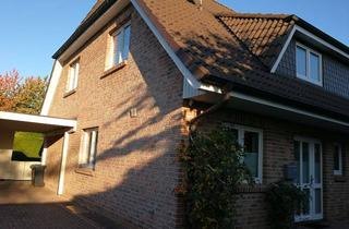 Doppelhaushälfte kaufen in Kirschenweg 23b, 24558 Henstedt-Ulzburg, SUPER-ANGEBOT: Schöne Doppelhaushälfte m. Vollkeller, Kaminschornstein u. Carport m. Abstellraum