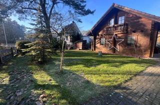 Einfamilienhaus kaufen in 16247 Althüttendorf, EIN HOLZTRAUM FÜR ZWEI | Charmantes Einfamilienhaus – wo Individualität auf Gemütlichkeit trifft!