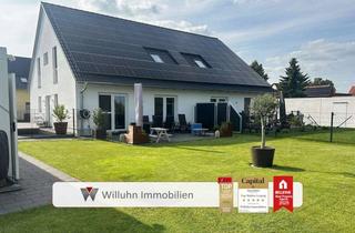 Haus mieten in 04519 Rackwitz, Den Traum vom Eigenheim ganz einfach mieten! Hochwertig ausgestattete Doppelhaushälfte als Erstbezug