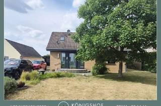 Haus mieten in 40668 Meerbusch, Meerbusch-Bösinghoven: Bungalow mit großem Garten und Blick auf die freien Felder