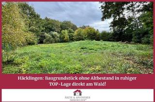 Grundstück zu kaufen in 21335 Lüneburg, Häcklingen: Baugrundstück ohne Altbestand in ruhiger TOP-Lage direkt am Wald!