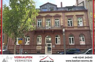 Gewerbeimmobilie kaufen in 67547 Worms, Arbeits- und Standortqualität! Repräsentativer Altbau für Büro, Kanzlei, Schulungen - Zentrumslage!