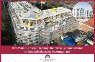 Praxen mieten in 26802 Moormerland, Ihre Vision, unsere Planung: Individuelle Praxisräume im Gesundheidshuus Moormerland!
