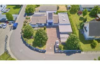 Immobilie kaufen in 63694 Limeshain, Investment mit Weitblick - moderner Bungalow mit Produktion