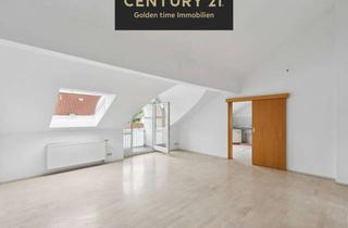 Wohnung kaufen in 84478 Waldkraiburg, Wohlfühl-Dachgeschosswohnung mit 3 Zimmern, Tiefgarage und Balkon – Raumwunder in Waldkraiburg!