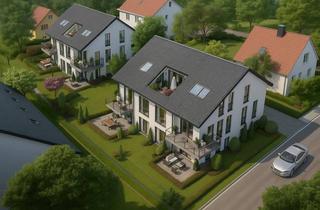 Penthouse kaufen in 33619 Großdornberg, Exklusives Neubauprojekt in Dornberg–Moderne Penthouse Neubauwohnung mit Fußbodenheizung und Loggia