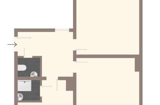 Wohnung kaufen in 28201 Huckelriede, Souterraineinheit mit 2 Räumen, WC und Duschbad HB Buntentorsteinweg