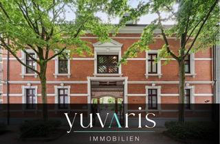 Wohnung kaufen in 45468 Mitte, Leben im Denkmal der ehem. Milchversorgung Mülheim mit teils 4 m hohen Decken und TG-Stellplatz.