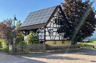 Haus kaufen in 79194 Gundelfingen, Ortsmitte: Fachwerkhaus mit großem Garten - Günstige Erbpacht - Top Energieeffizienz