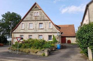 Haus kaufen in 97993 Creglingen, Ehemaliges landwirtschaftliches Anwesen mit Gewölbekeller in Schirmbach!