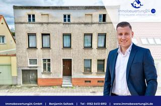 Einfamilienhaus kaufen in 39240 Calbe, Einfamilienhaus mit Toreinfahrt inmitten der Rolandstadt Calbe (Saale)
