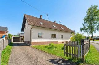Haus kaufen in 82398 Polling, Doppelhaus mit zwei Garagen und viel Potenzial auf großem Grundstück in Oderding zu verkaufen!