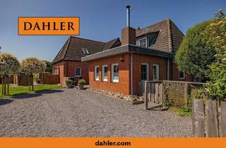 Einfamilienhaus kaufen in 25836 Vollerwiek, Den Deich im Garten | Großzügiges Einfamilienhaus mit privatem Deichzugang
